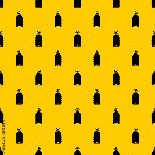 Big bottle pattern seamless vector repeat geometric yellow for any design