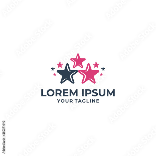 Free Download Star icon Template vector illustration design - GFXLoad