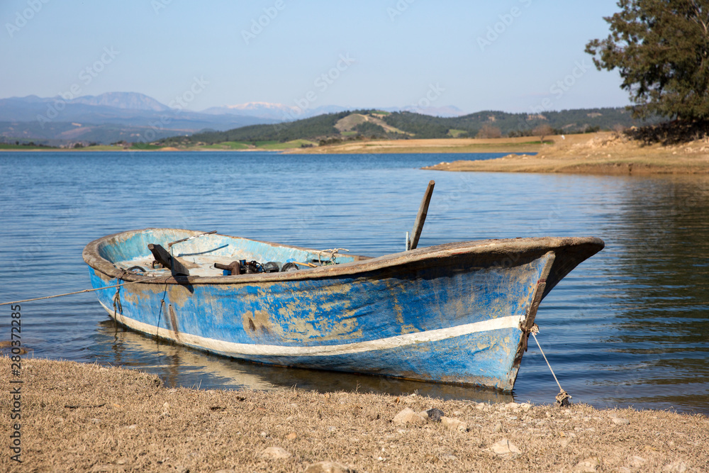 old fishing boat