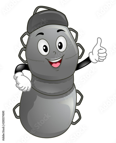 Fitness Dummy Mascot Okay I...