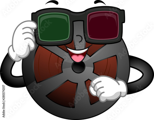 Mascot Film Reel Movie 3D I...