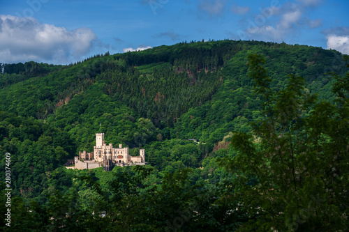 View of the castle Stolzenfels