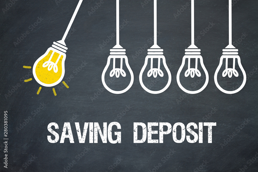 Fototapeta premium Saving Deposit 