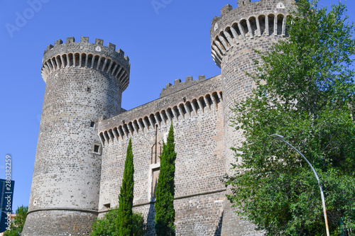 Castle of Tivoli in Italy