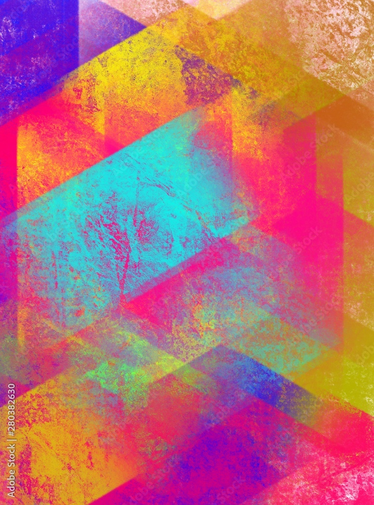 Obraz premium Colorful abstract background. Smears of multi-colored paints.