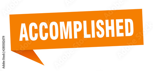 accomplished