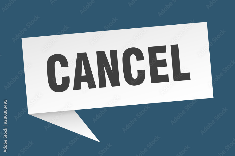 cancel cancel