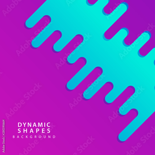 modern dynamic shapes style background. combination modern style abstraction with composition made of various rounded shapes background.