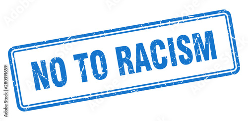no to racism