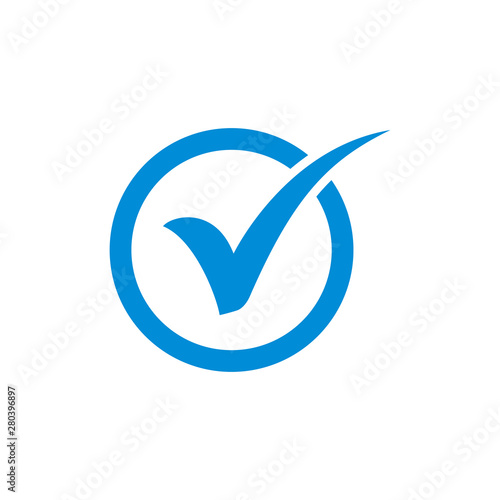 Check mark icon symbols vector