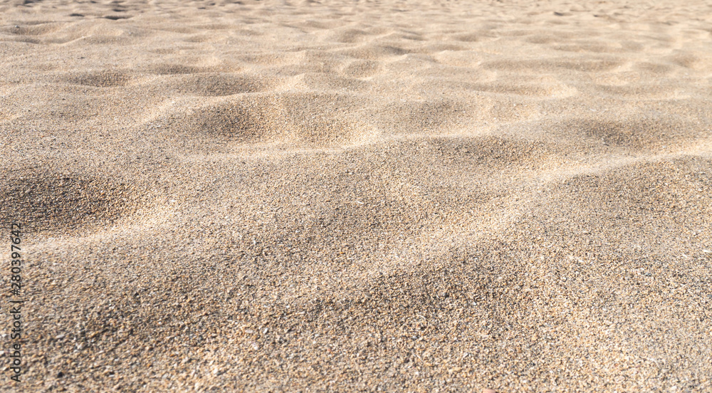 Sandy dune formations created by the wind. Sandy dune formations created by the wind.