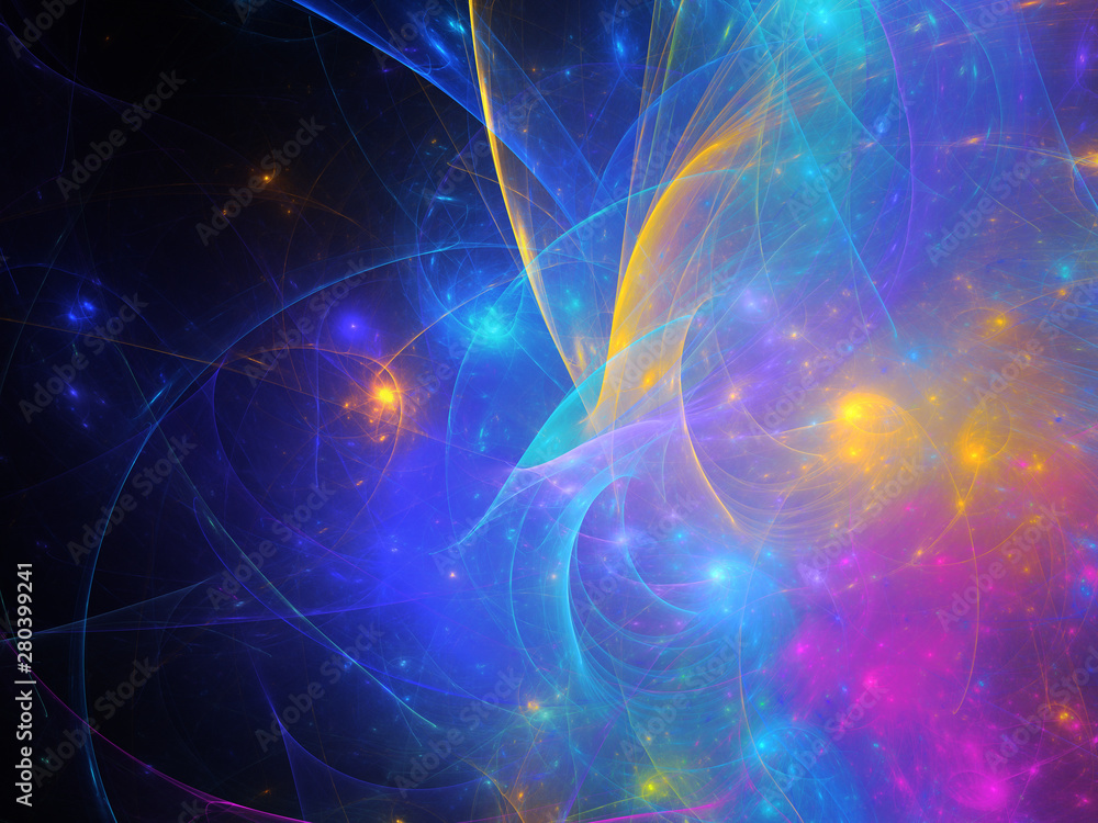 blue abstract fractal background 3d rendering illustration blue abstract fractal background 3d rendering illustration