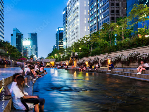 Photography ソウル　清渓川