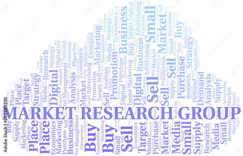 Market Research Group word cloud. Vector made with text only. Market Research Group word cloud. Vector made with text only.