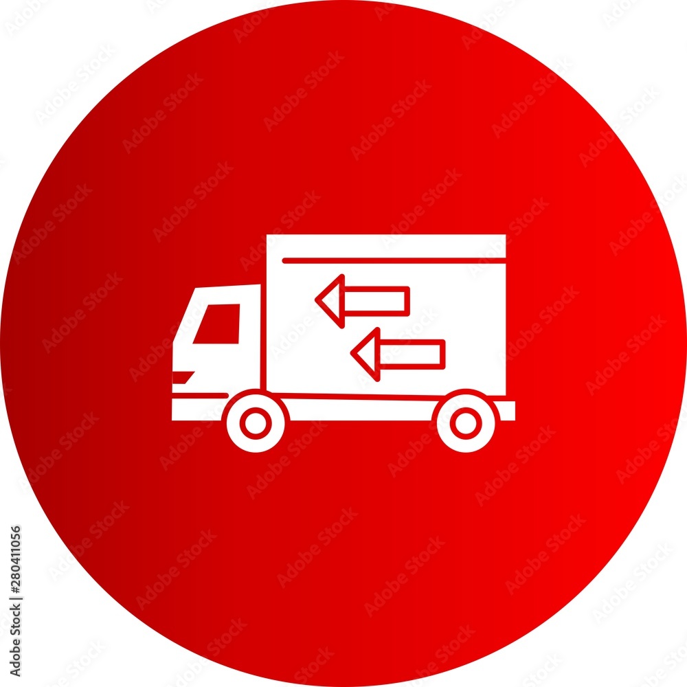 Delivery Truck icon for your project Delivery Truck icon for your project
