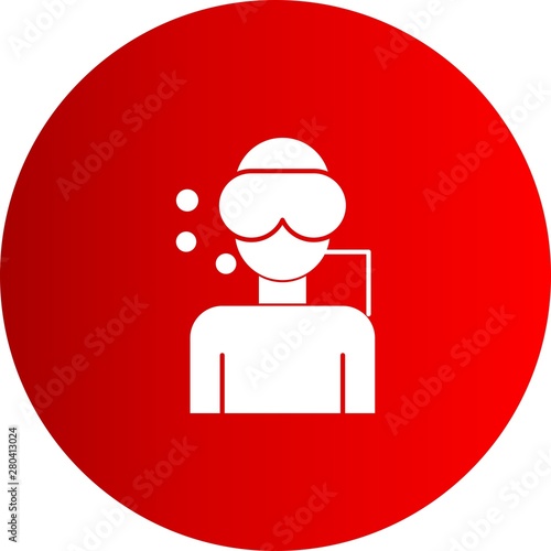 Scuba Diver icon for your project