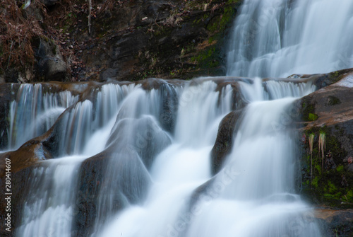 Fototapeta Naklejka Na Ścianę i Meble -  Waterfall close up