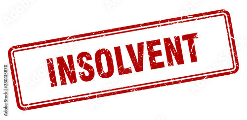 insolvent