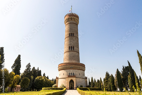 San Martino della Battaglia, Italy. The Memorial Tower dedicated to Vittorio Emanuele II and the Battle of Solferino photo