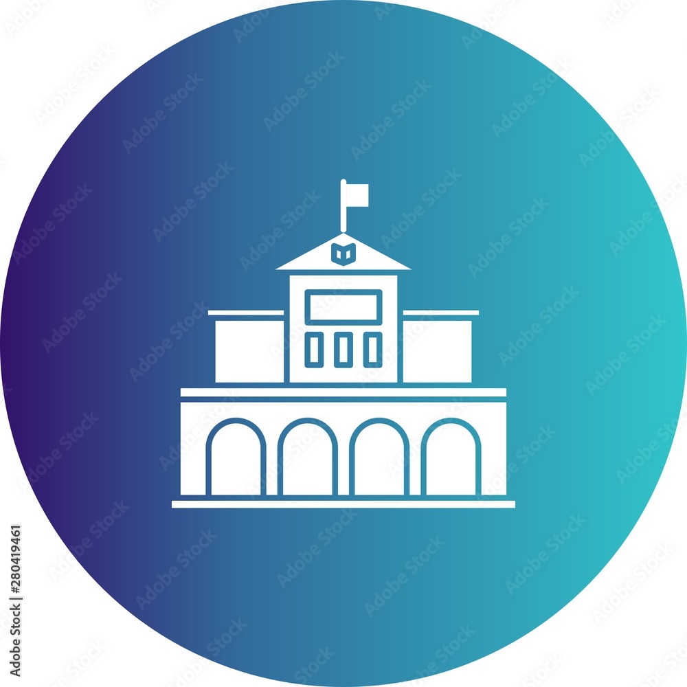School icon for your project School icon for your project