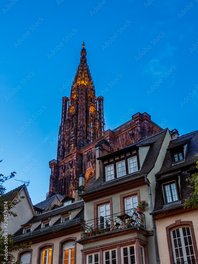 Fototapeta premium Cathedral Notre dame de Strasbourg