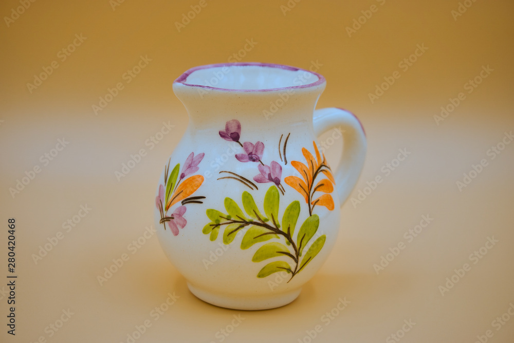 Handmade earthenware jug Handmade earthenware jug