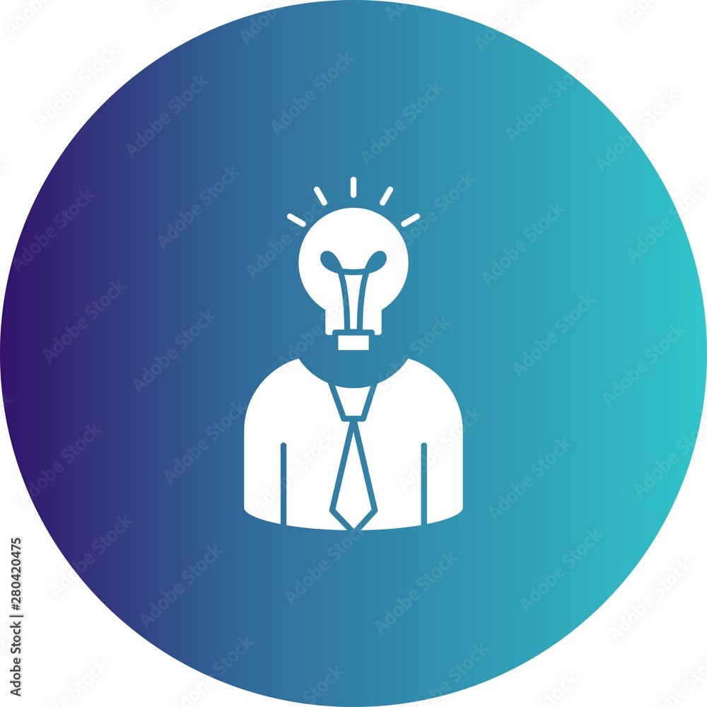 Creative Man icon for your project Creative Man icon for your project