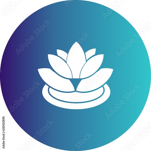 Floating Flowers icon for your project