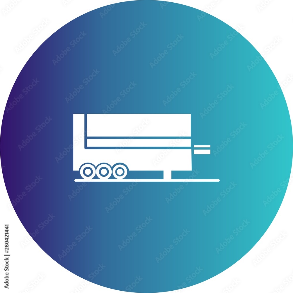Parked Trucks icon for your project Parked Trucks icon for your project