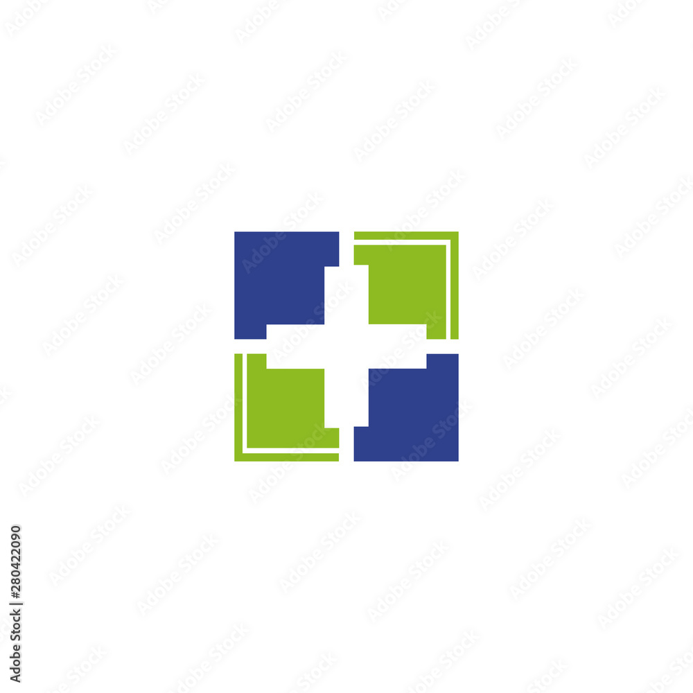 Medical and health care logo design vector template Medical and health care logo design vector template