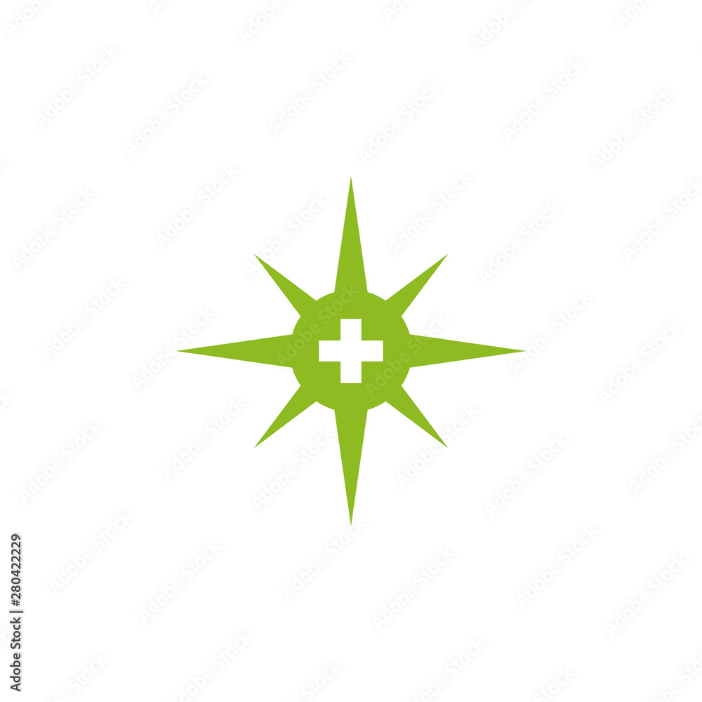 Medical and health care logo design vector template Medical and health care logo design vector template