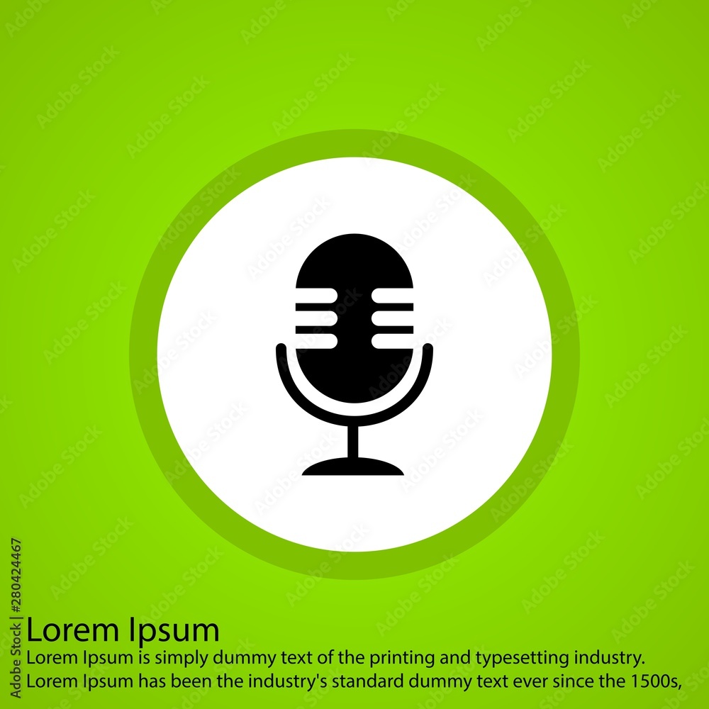 Microphone icon for your project Microphone icon for your project