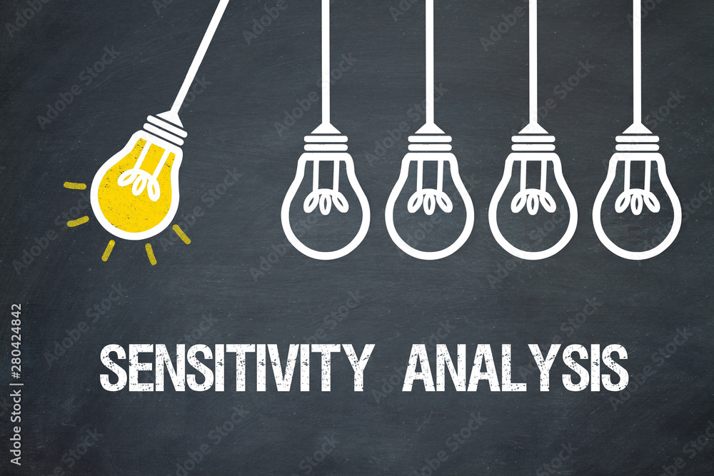 Fototapeta premium Sensitivity Analysis