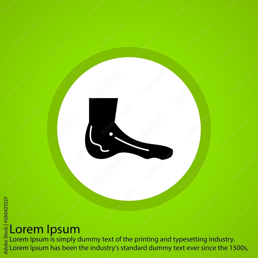 Foot icon for your project Foot icon for your project