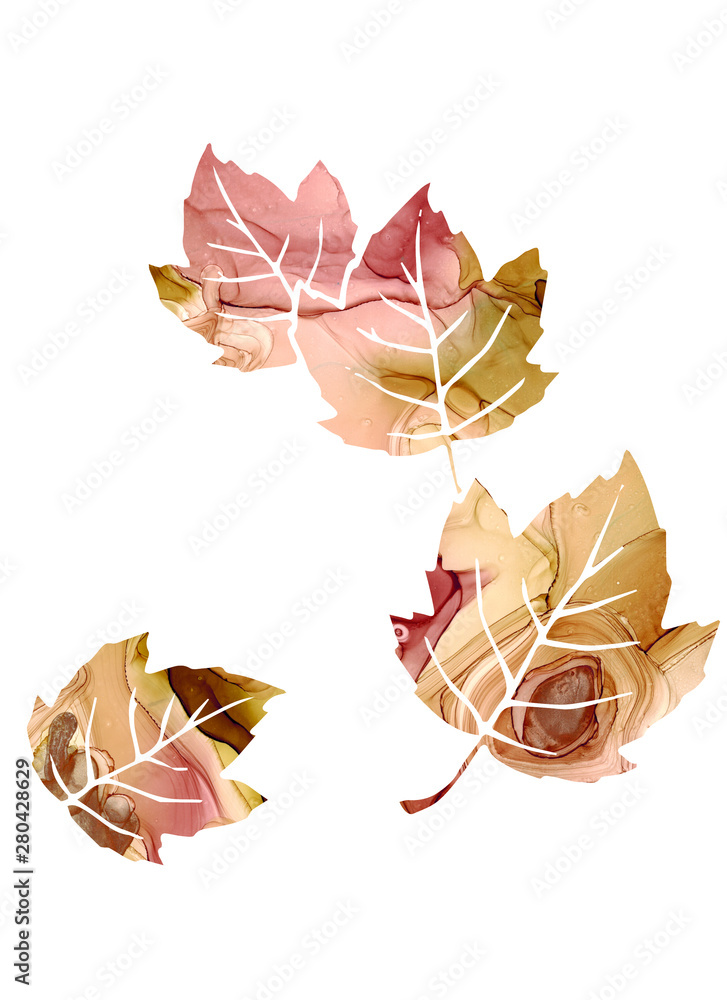 imprints autumn leaves. hand painted seamless pattern. digital drawing and watercolor texture. background for textile decor and design. botanical wallpaper. boho chic art, mixed media. watercolor. ink imprints autumn leaves. hand painted seamless pattern. digital drawing and watercolor texture. background for textile decor and design. botanical wallpaper. boho chic art, mixed media. watercolor. ink
