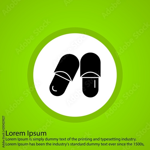 Sandal icon for your project
