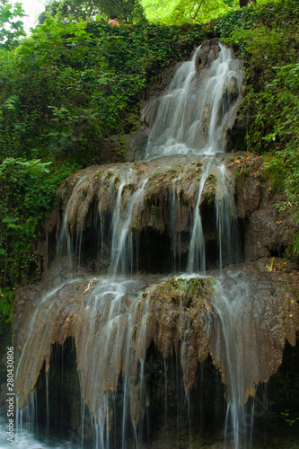 Kursunlu Waterfalls in Antalya, Turkey. Kursunlu selalesi photo