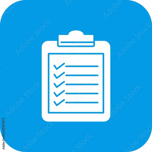 Checklist icon for your project © Encoder X Solutions