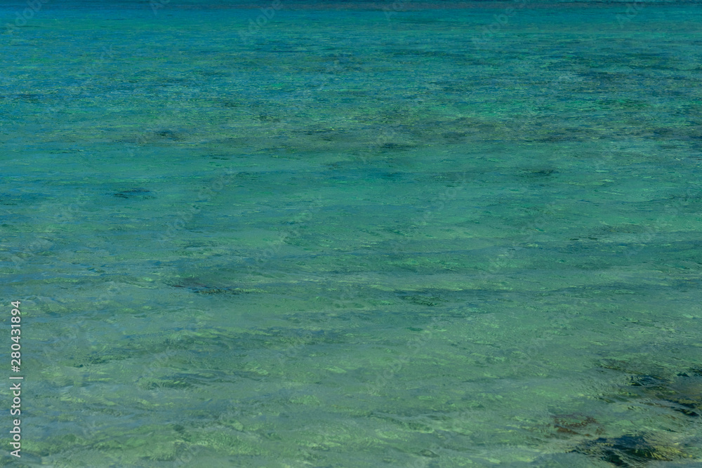 Obraz premium Background of Red sea water surface