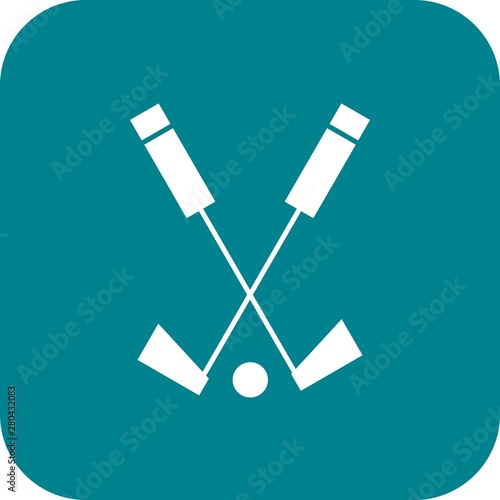 - Hockey stick icon for your project