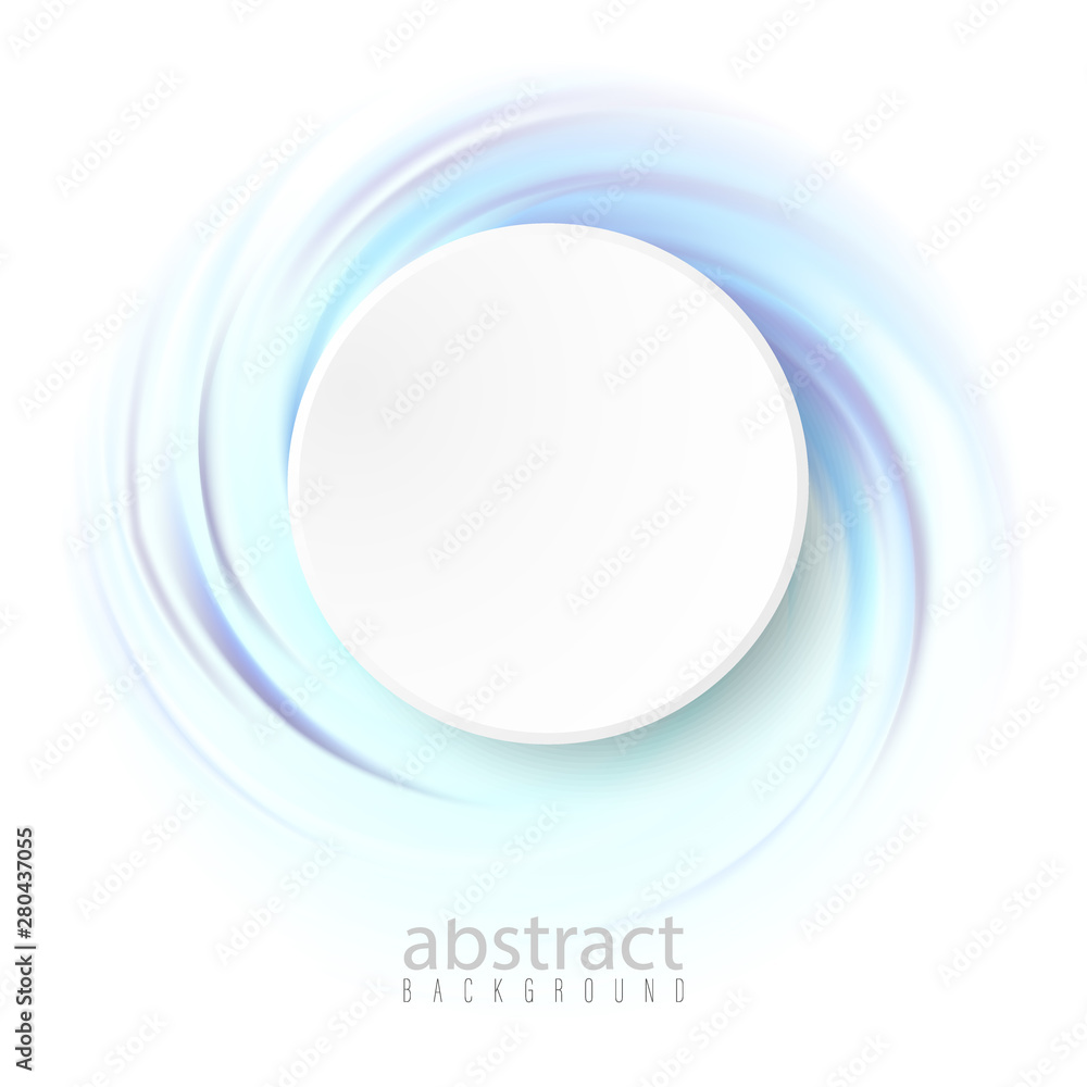 Abstract blue background with circles Circle banner Abstract blue background with circles Circle banner