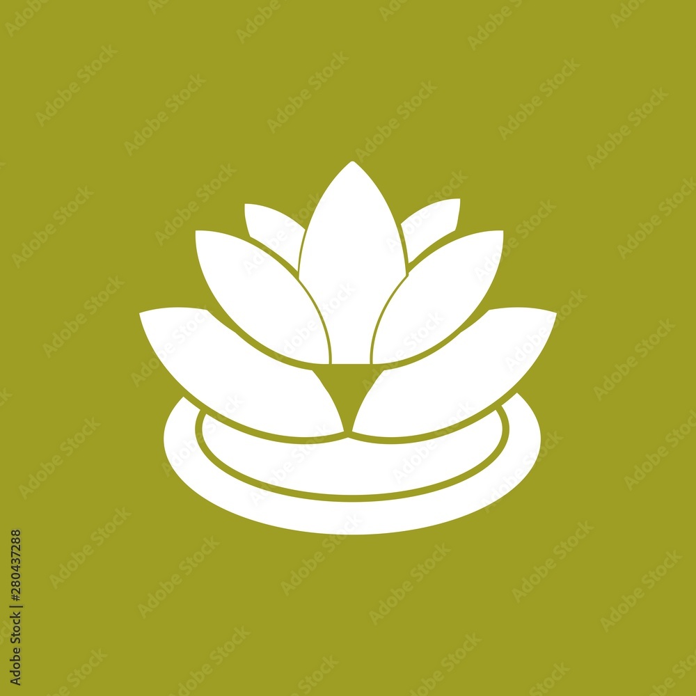 Floating Flowers icon for your project Floating Flowers icon for your project