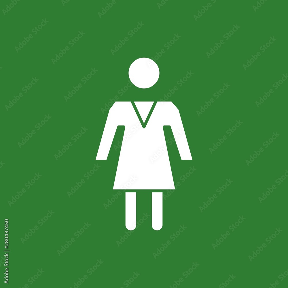 woman icon for your project woman icon for your project
