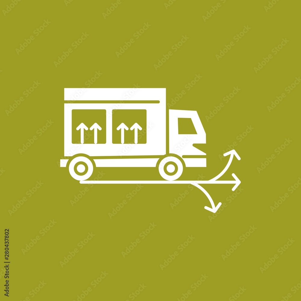 Delivery Truck icon for your project Delivery Truck icon for your project