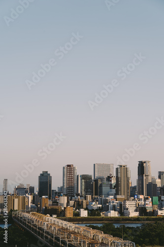 City Landscape in Osaka