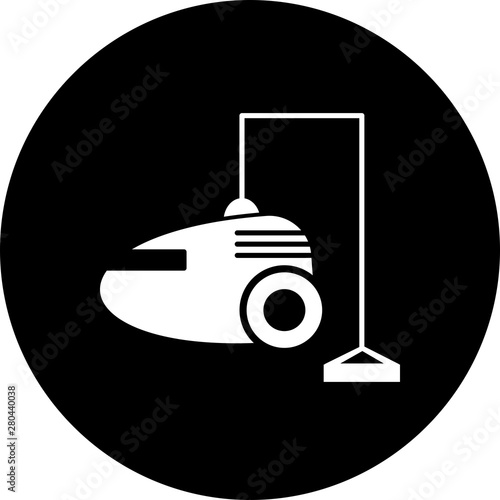 Vaccum cleaner icon for your project