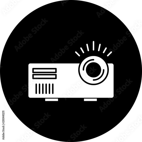 Movie maker icon for your project