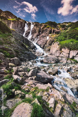Fototapeta Naklejka Na Ścianę i Meble -  Wodospad Siklawa, Tatry, Polska