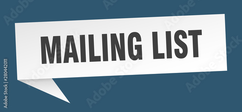 mailing list