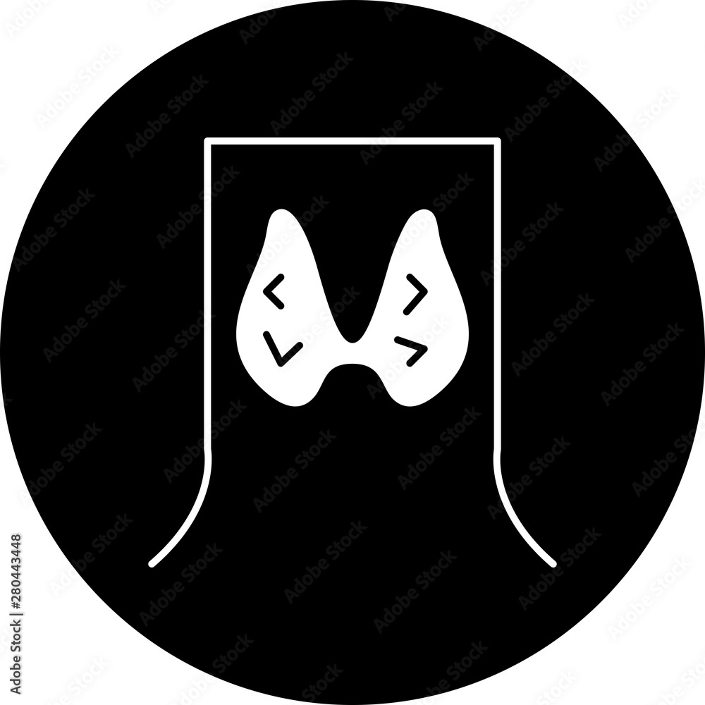 Thyroid icon for your project Thyroid icon for your project